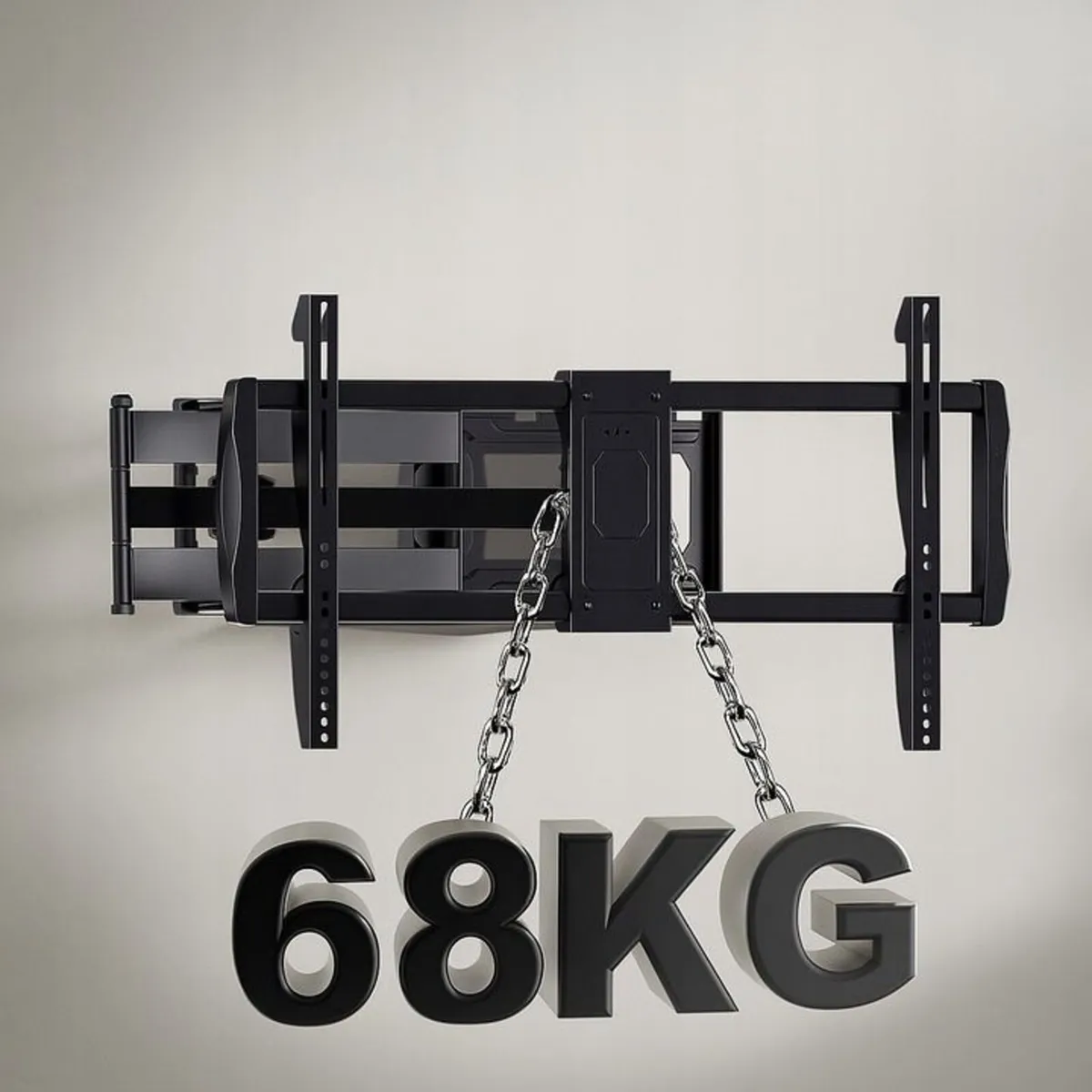 Tv Wall Mount Bracket Tilt Swivel Long Arm 43-95" - Image 3