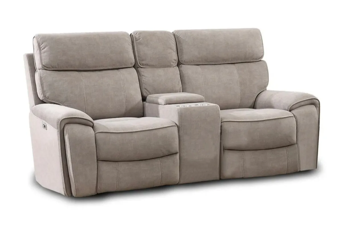 2 Seater Electric Recliners with dual USB - Image 1