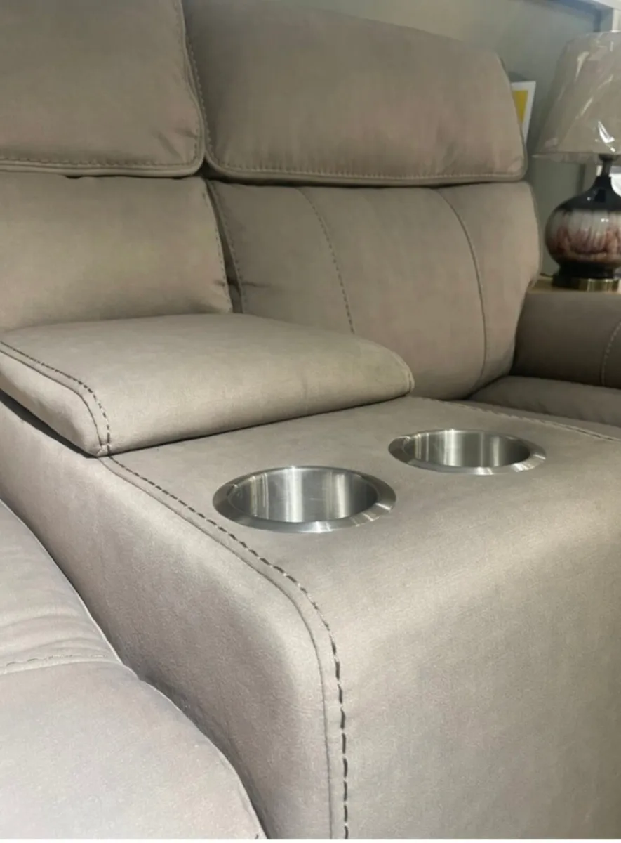 2 Seater Electric Recliners with dual USB - Image 2
