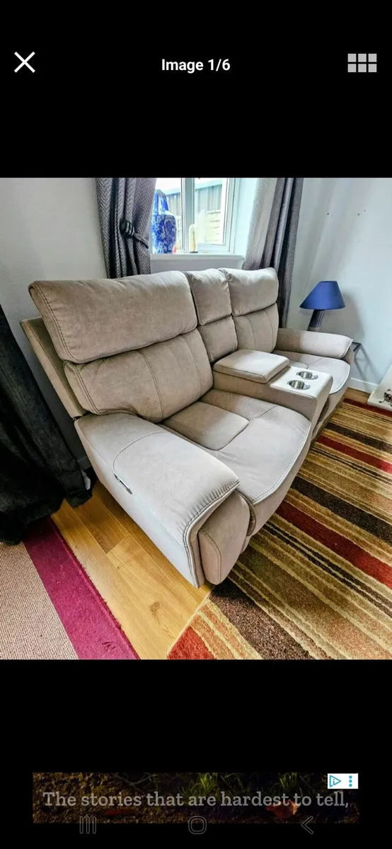 2 Seater Electric Recliners with dual USB - Image 3