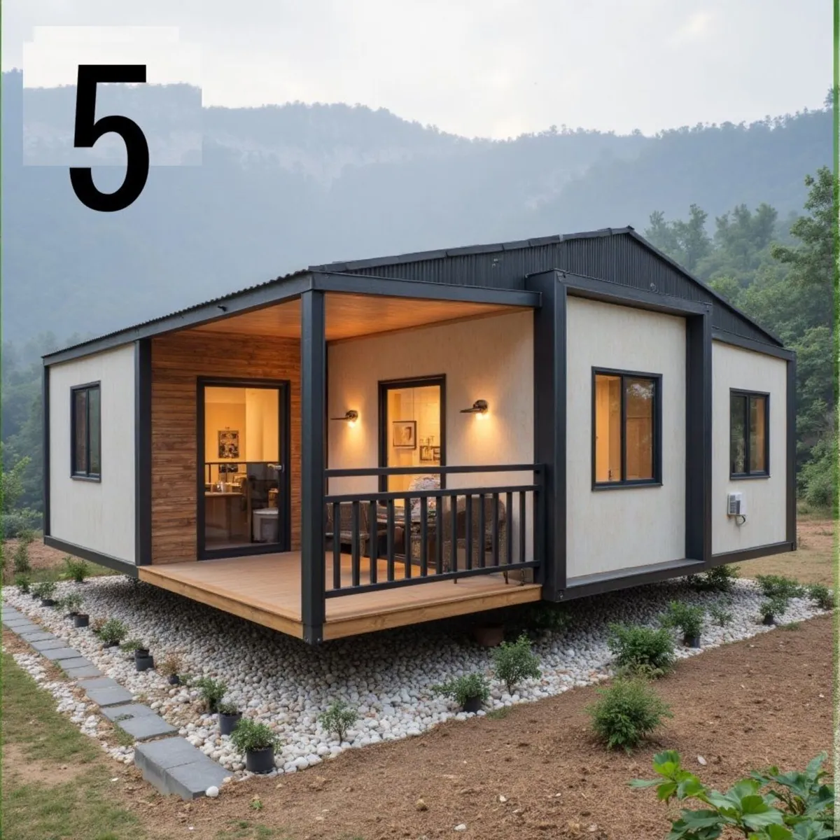 Modern Garden House / Modular Cabin – Installed in - Image 4