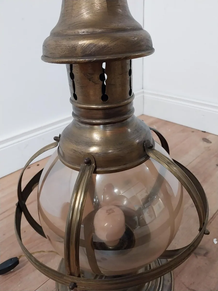 Antique ship's lantern.. French - Image 2
