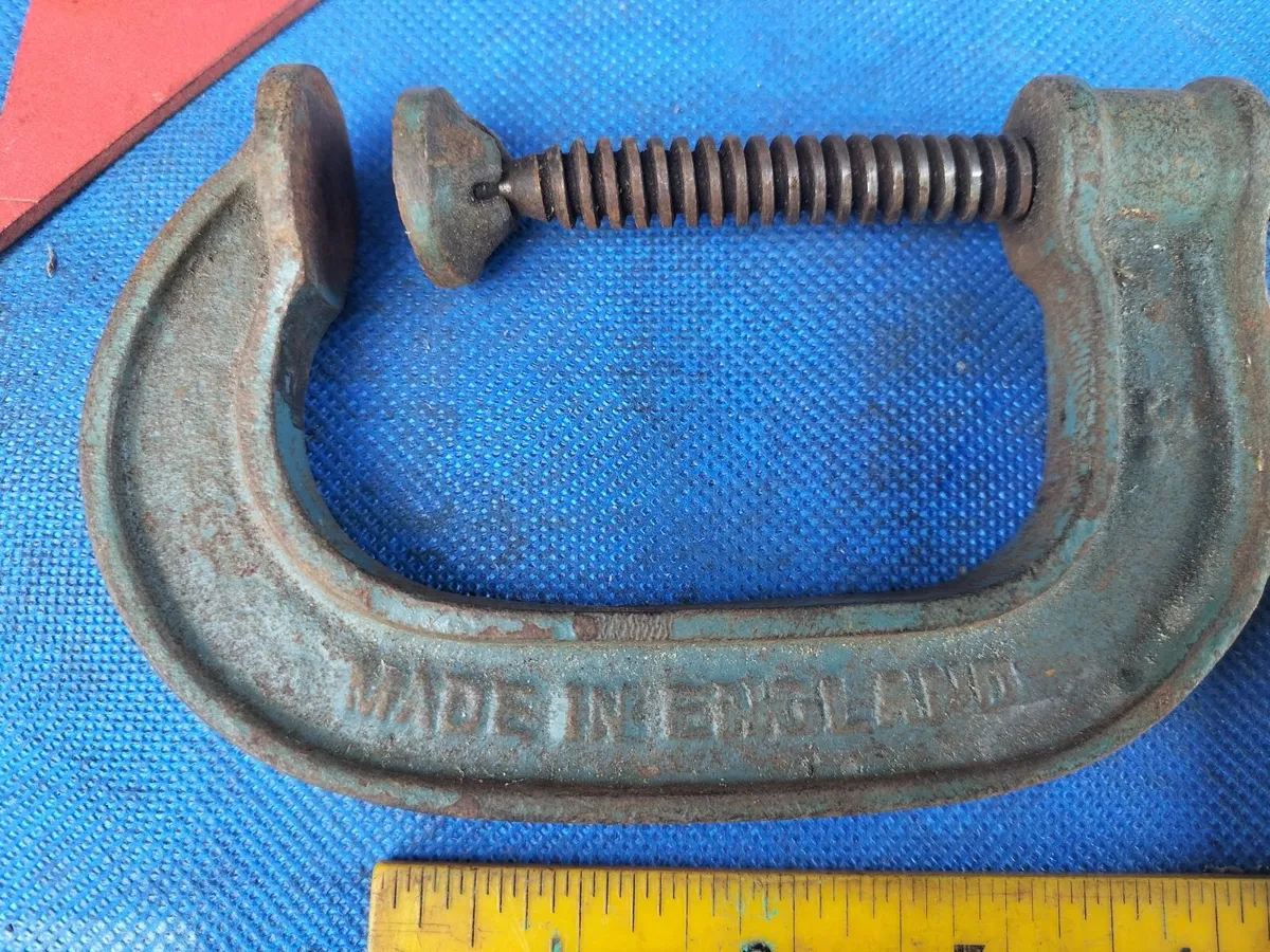 3" Cast Iron G clamp - Image 4
