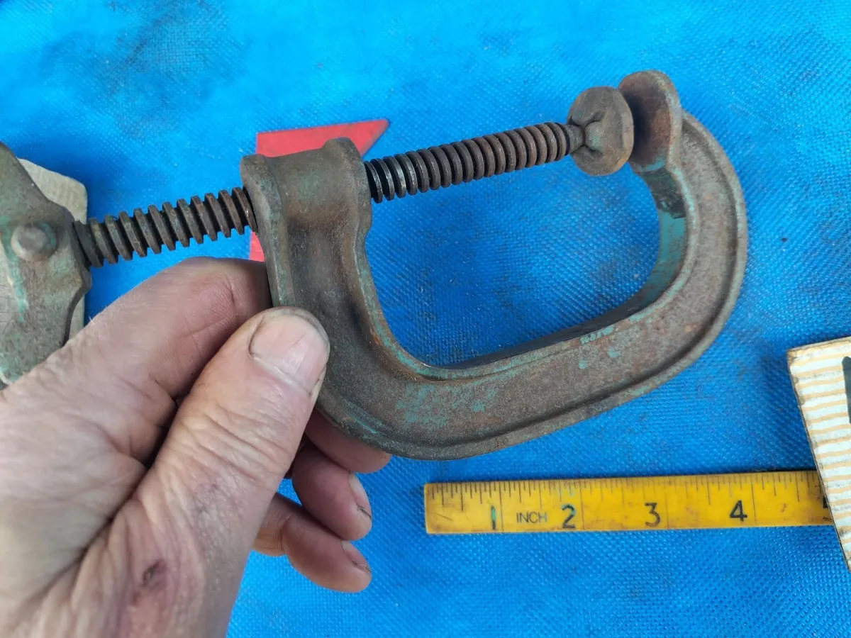 3" Cast Iron G clamp - Image 3