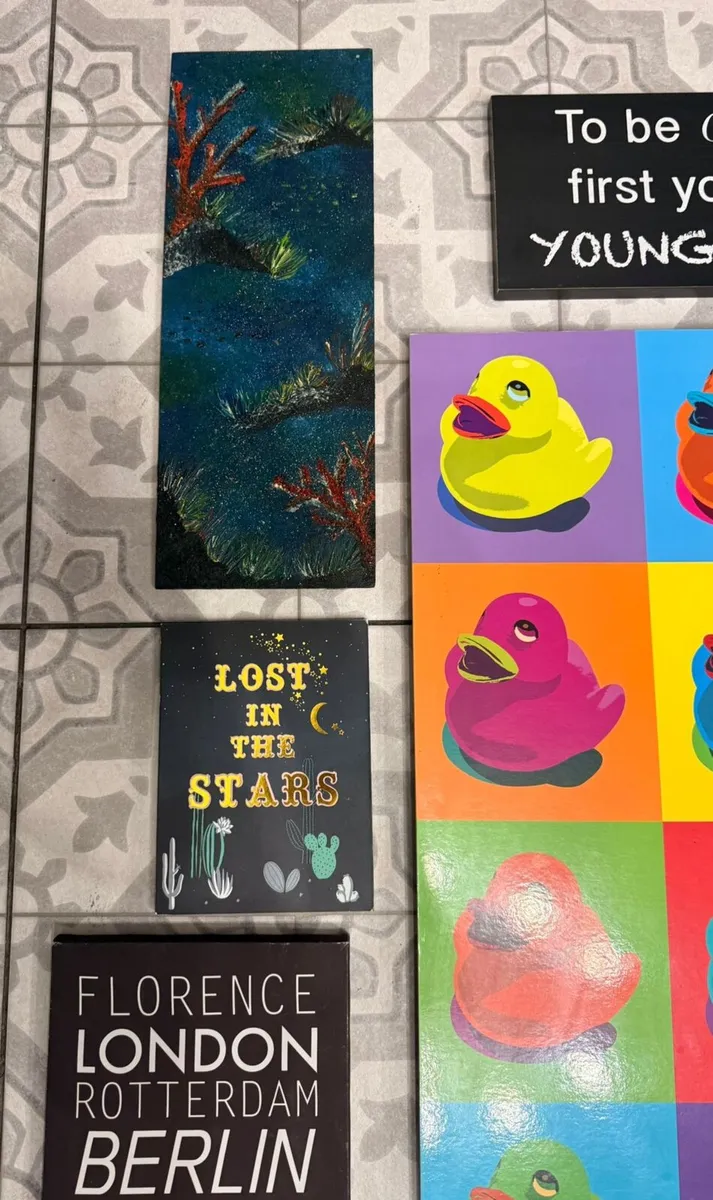 Colorful Wall Art Bundle. Pop Art, Prints & Framed - Image 2