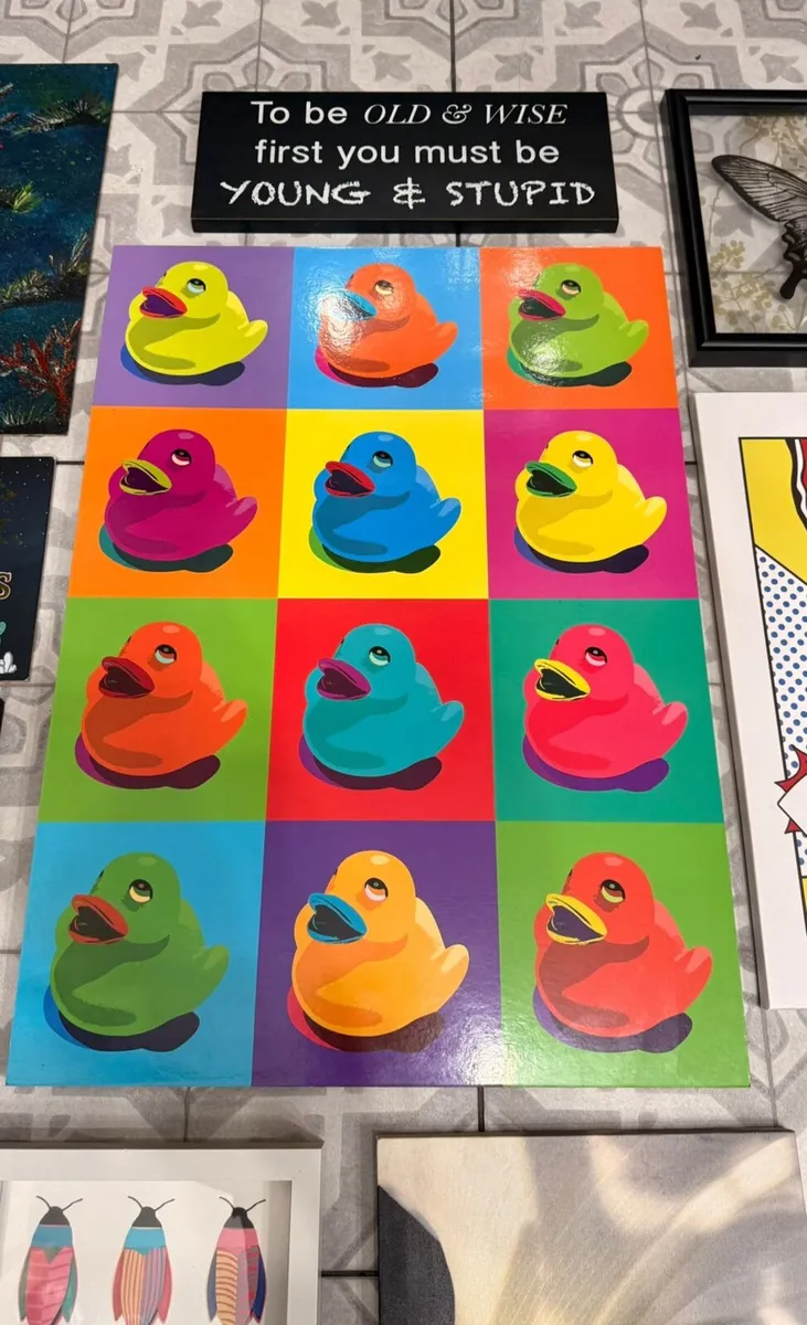 Colorful Wall Art Bundle. Pop Art, Prints & Framed - Image 4