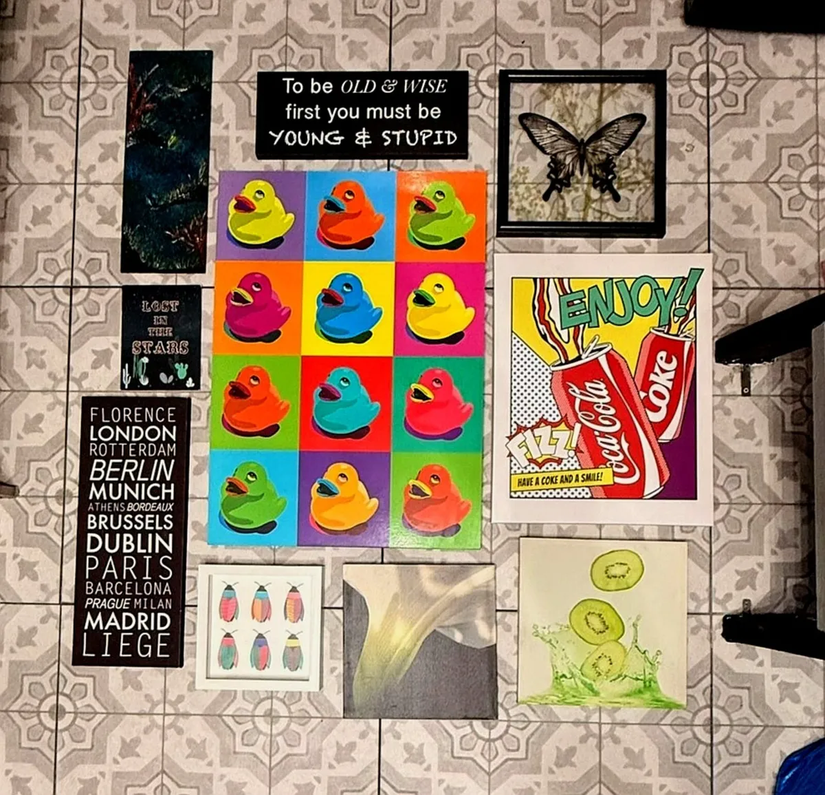 Colorful Wall Art Bundle. Pop Art, Prints & Framed - Image 1