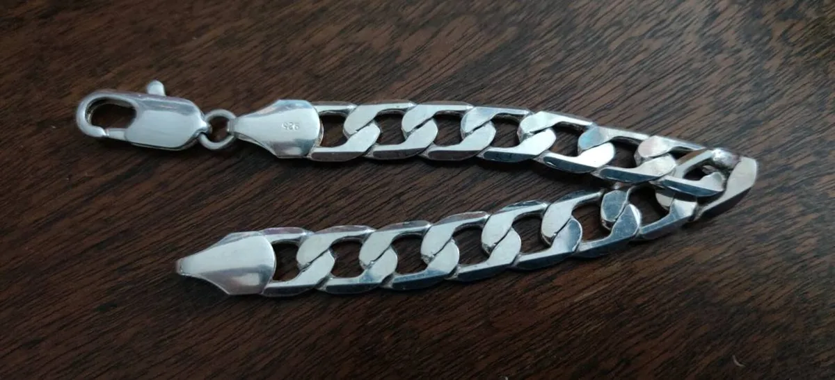 Silver bracelet - Image 1