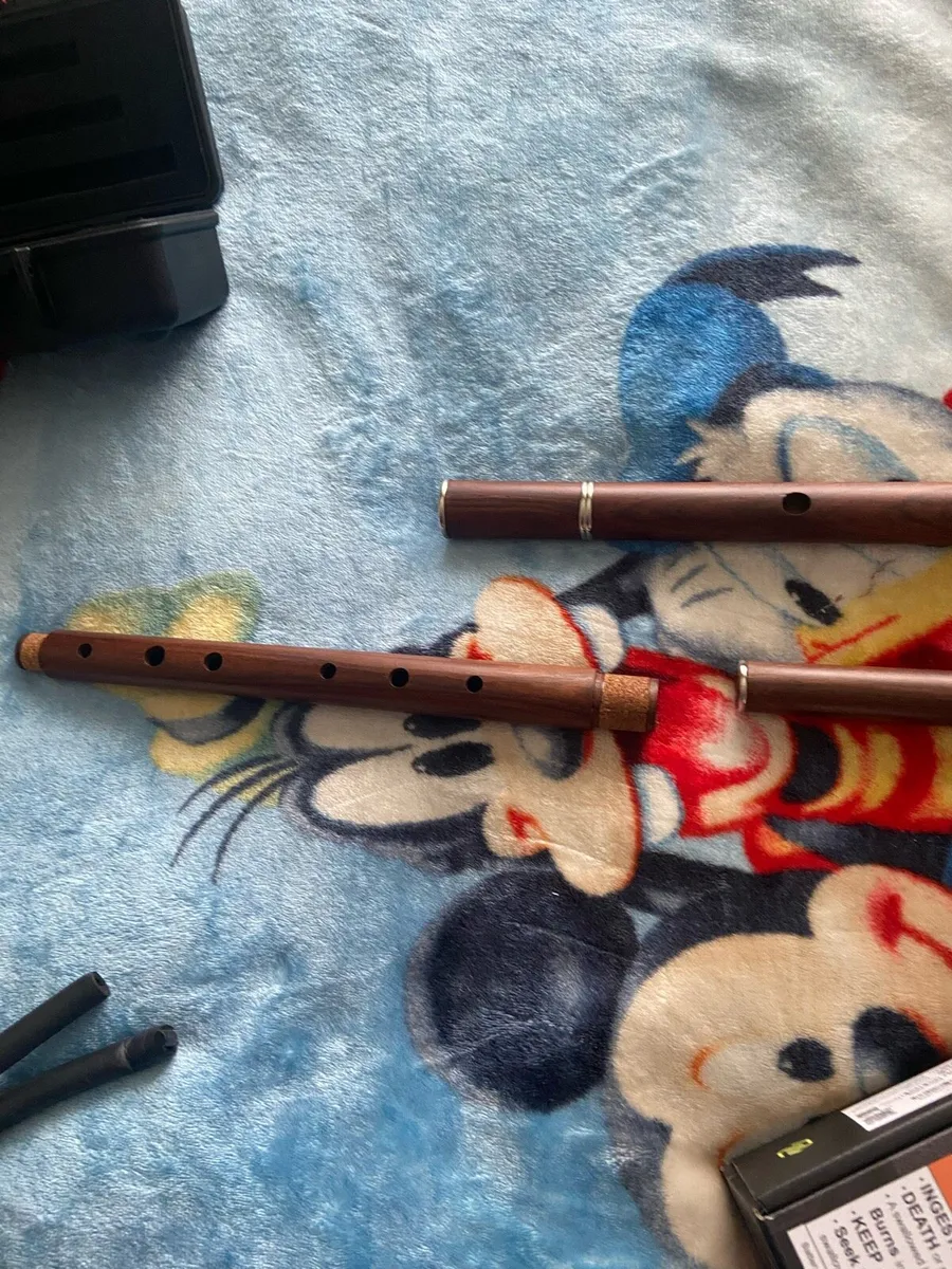 Traditional Wood Irish Flute - Image 3