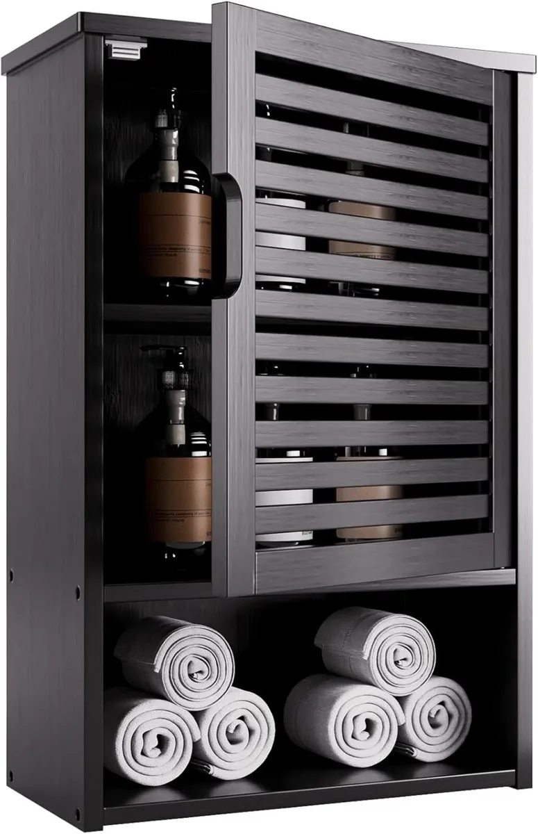 Bathroom Storage Cabinet Wall Mounted Hanging - Image 1
