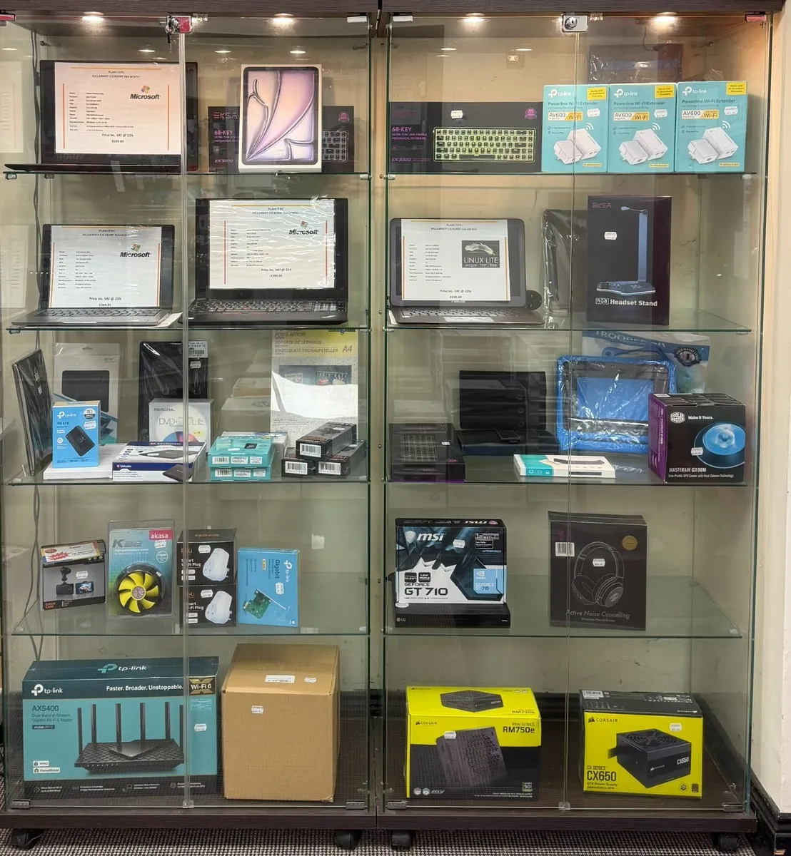 Shop Display Showcase Cabinet with Lig (Two Units) - Image 1