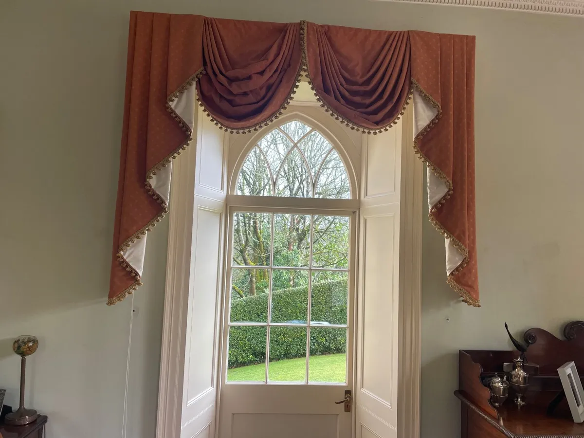 Curtains, pelmets,swags and tails - Image 2