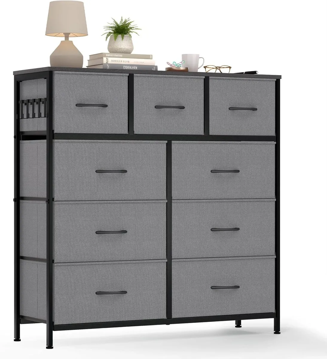 Fabric Chest of Drawer with 9 Drawers Home - Image 1