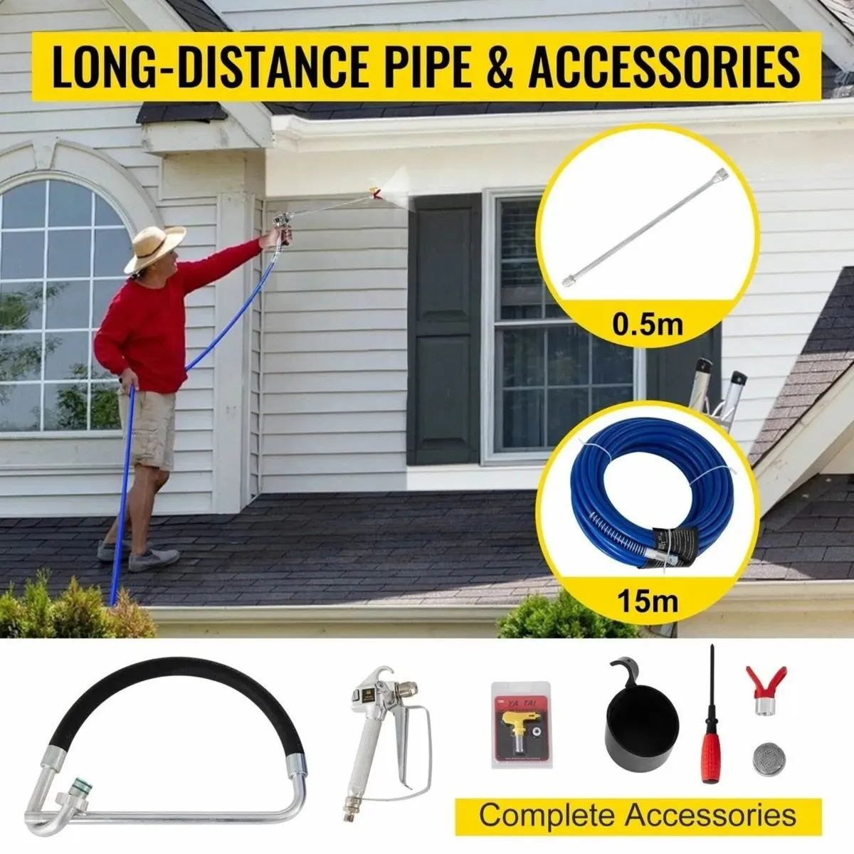 Airless Paint Sprayer Electric High Pressure - Image 2