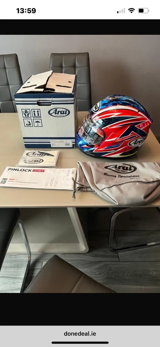 Arai rx7 evo ogura helmet - Image 1