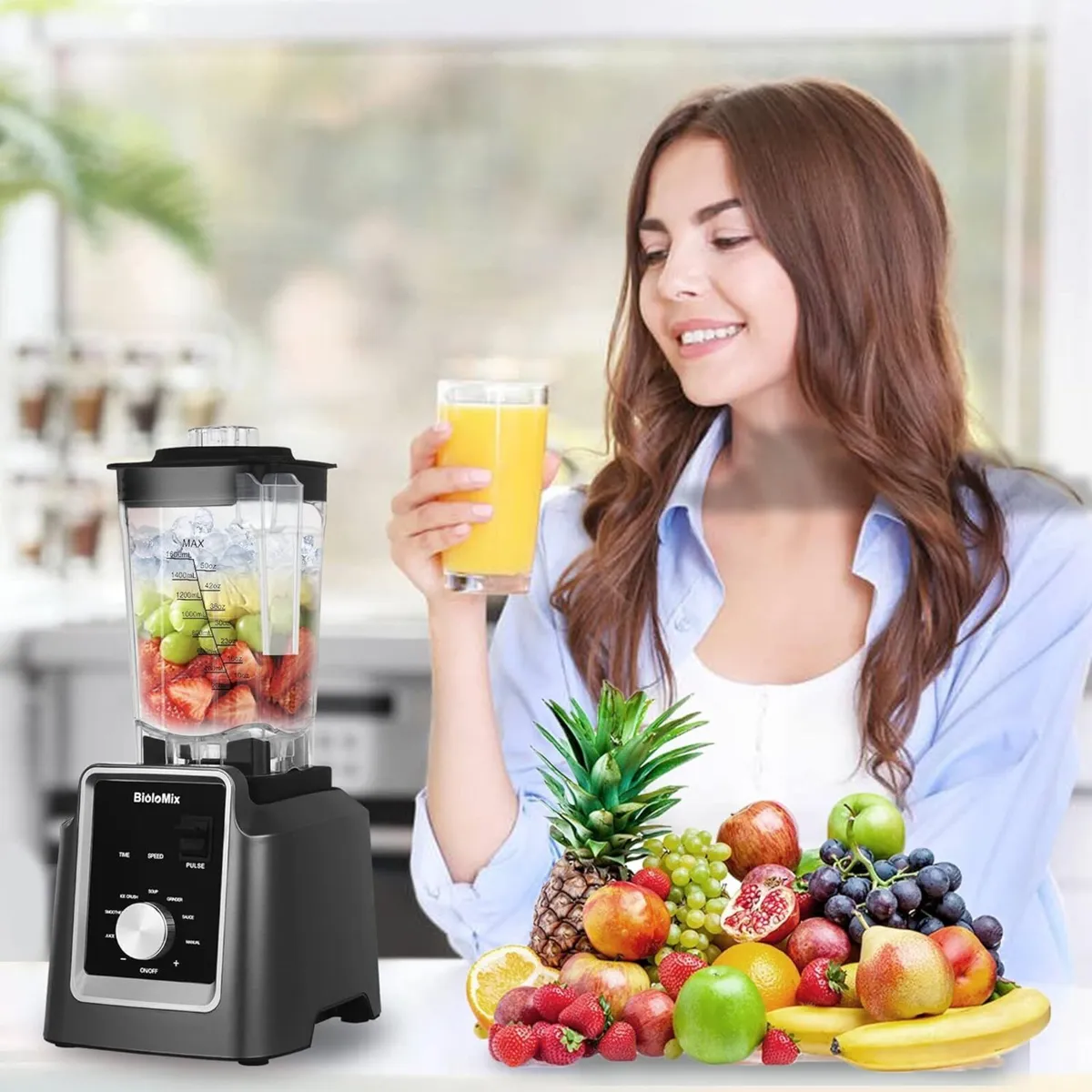 Professional Blender 2200W 6 Preset smart IQ - Image 2