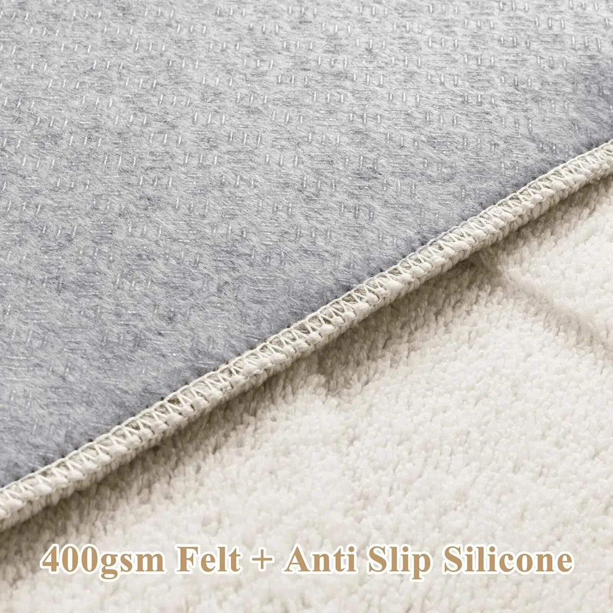 Large Living Room Rug 200x280 cm Washable Area - Image 4