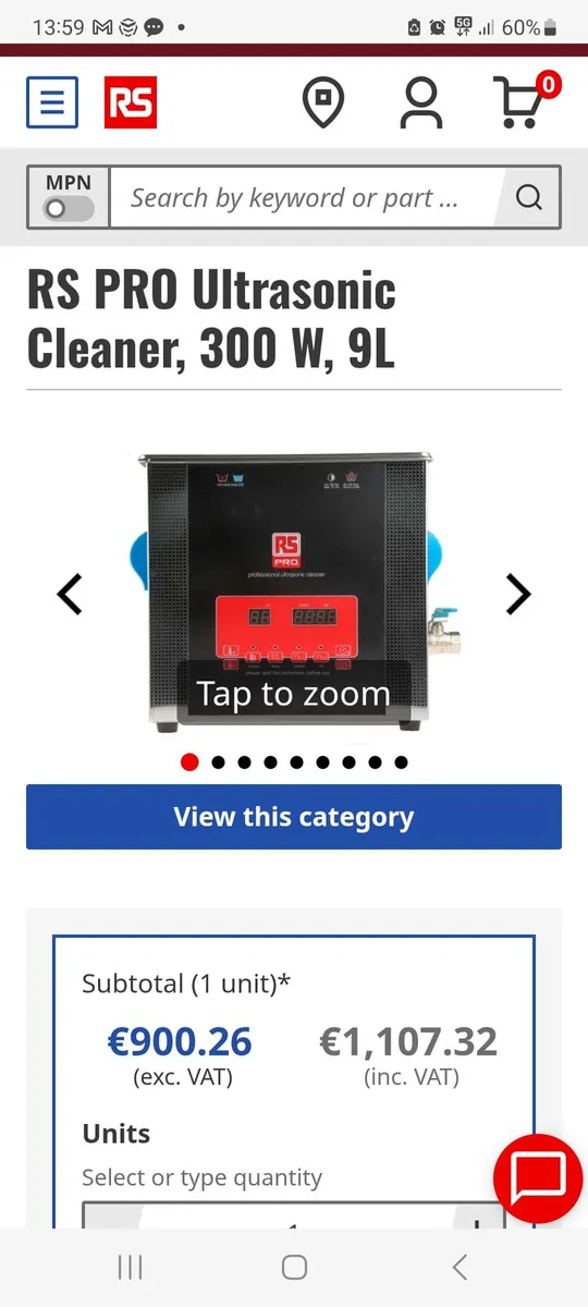 Ultrasonic cleaner - Image 2