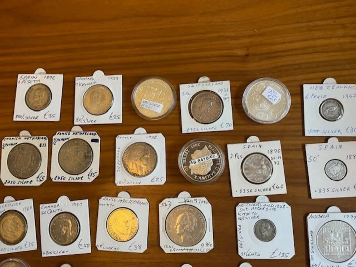 Coins - Various Silver Content and Prices - Image 2