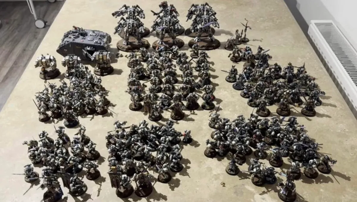 40k massive Grey Knights Army. Willing to sell or - Image 1