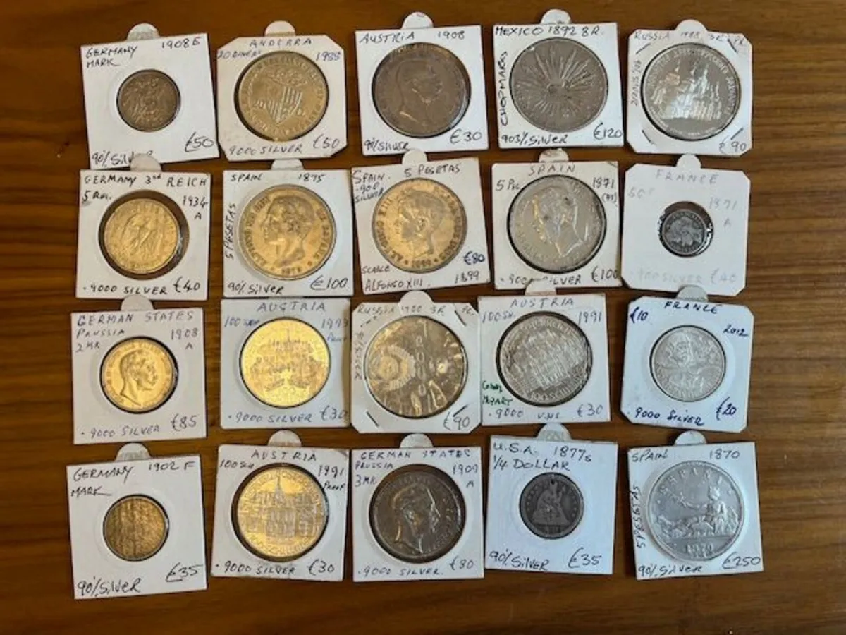 Silver Coins - 90% Silver Content - Image 1