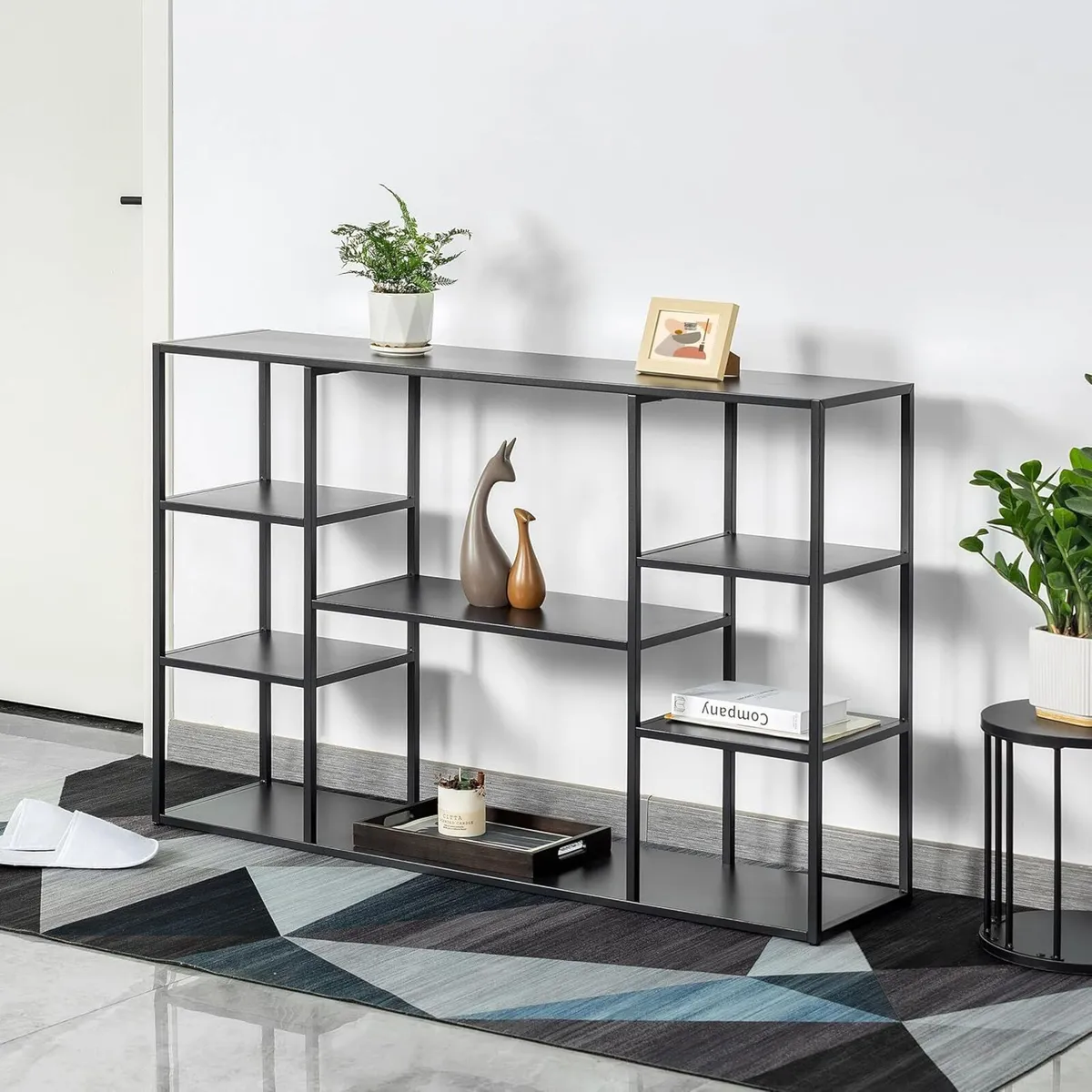 120cm Long Sofa Console Table Narrow Modern - Image 2