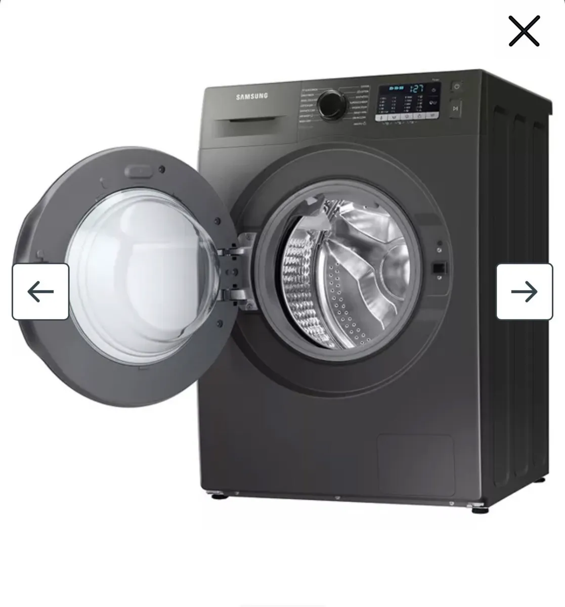 Samsung Ecobubble Washer/Dryer(Black) - Image 4