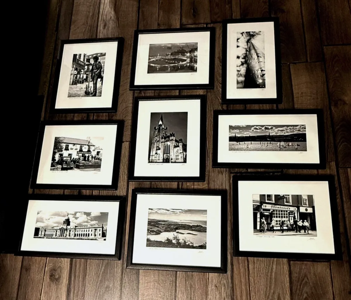 Patrick Donald Signed Dublin Photography. Framed - Image 1