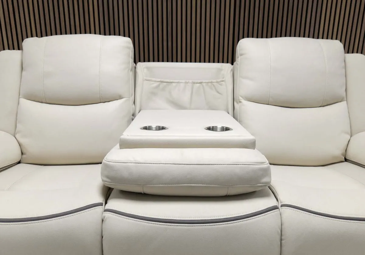 Chloe 3+1+1 Seater Micro Fabric Recliner Sofas - Image 4