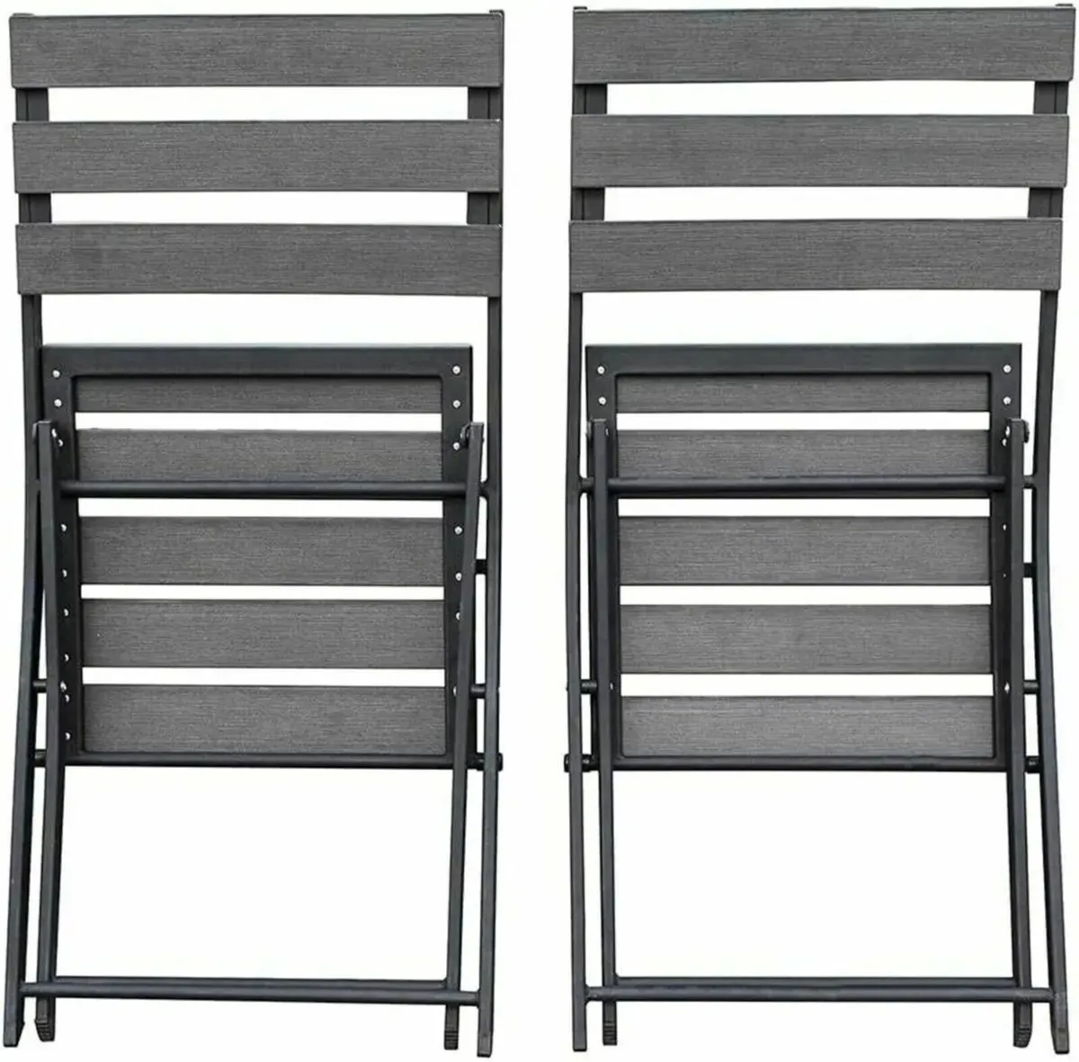 Table And Chair Set Solback Garden Bistro Folding - Image 2