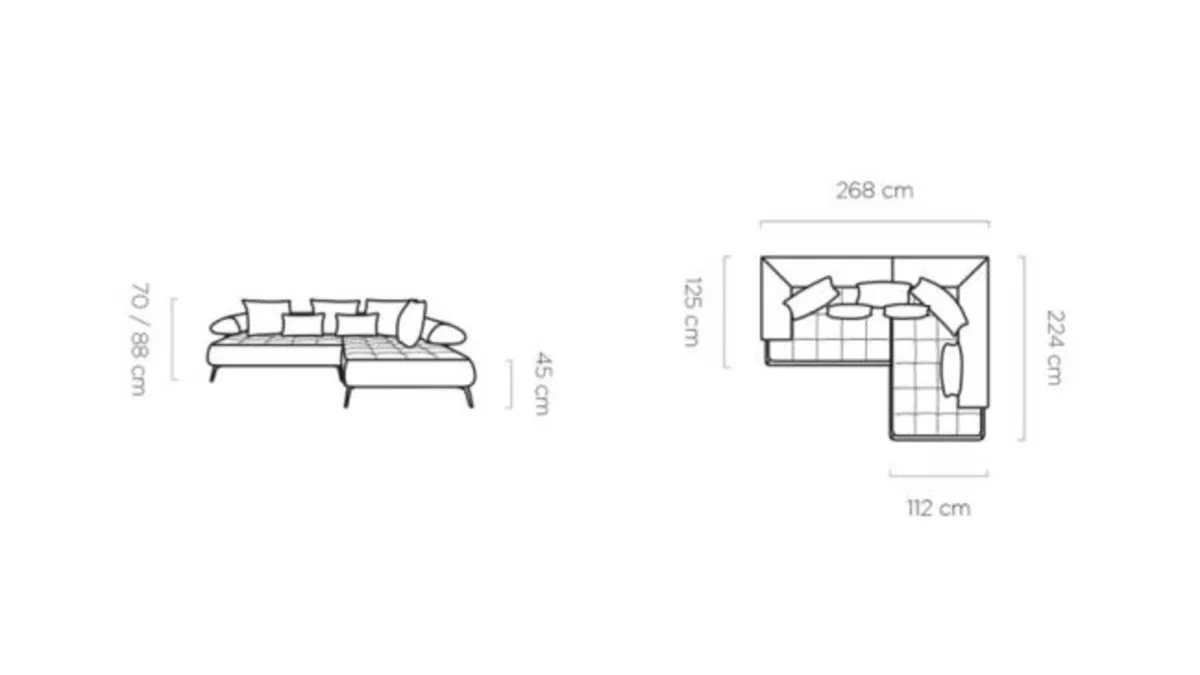 SELEDO L CORNER SOFA BED - Image 3