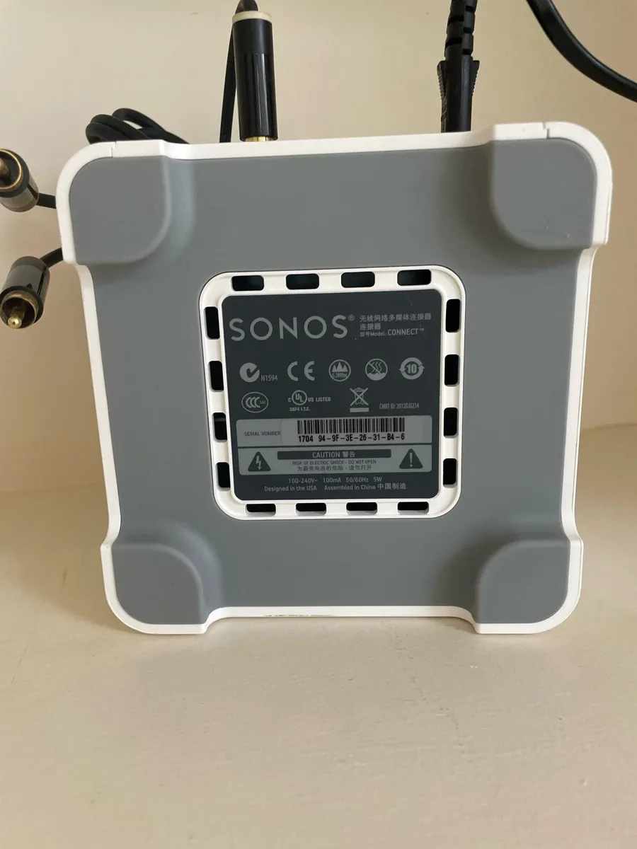 Sonos Connect Gen 2 - unused. Cables included - Image 3