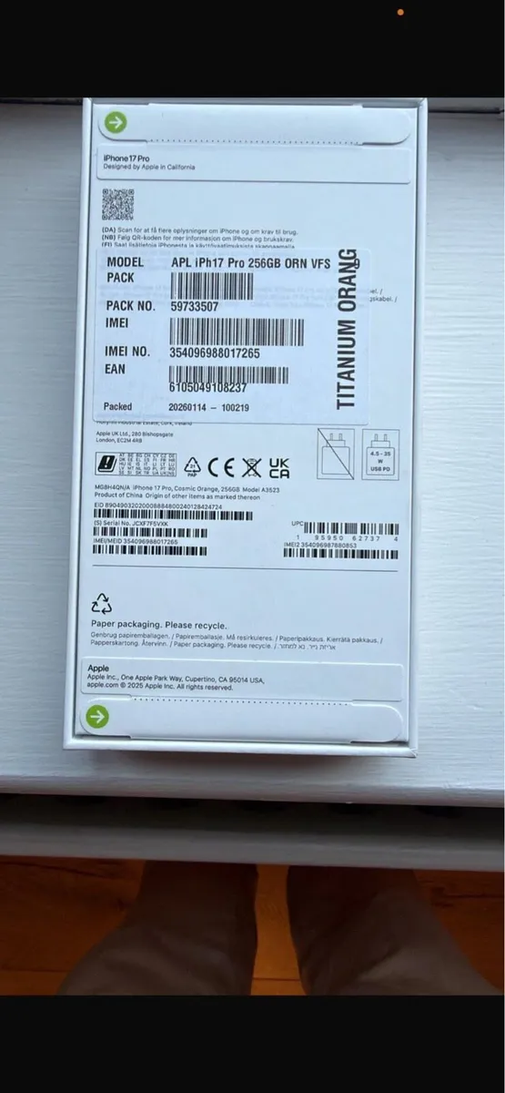 iPhone 17 pro 256GB - Image 2