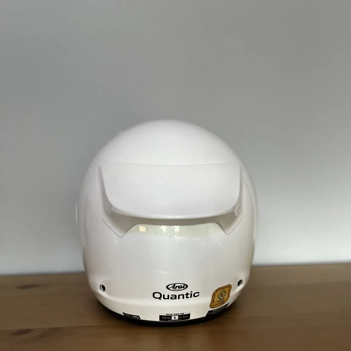 Arai Quantic - Diamond White - Size Small - Image 4