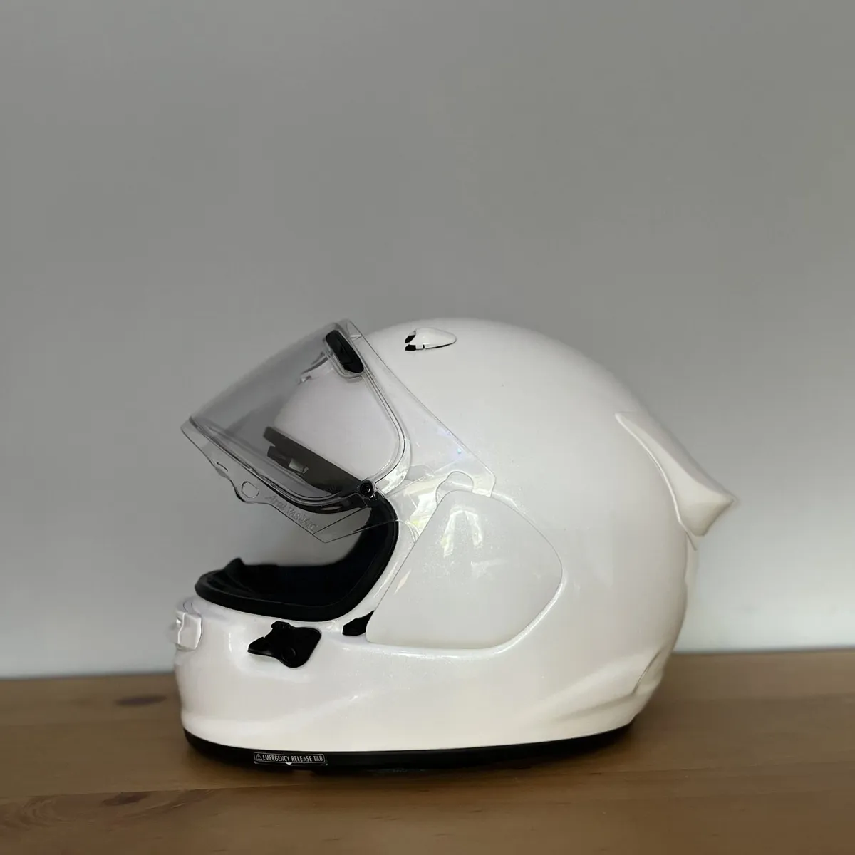 Arai Quantic - Diamond White - Size Small - Image 1