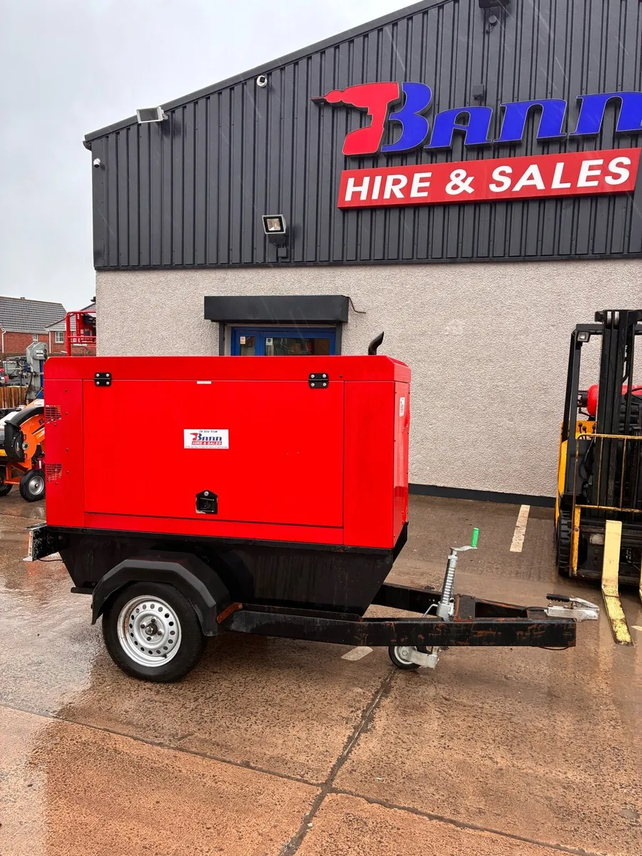 Perkins 20Kva Tow-Behind Generator - Image 1