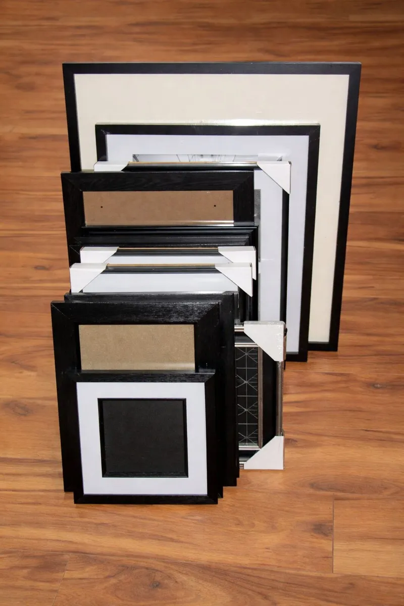 13 Picture Frames – Various Sizes - Image 1