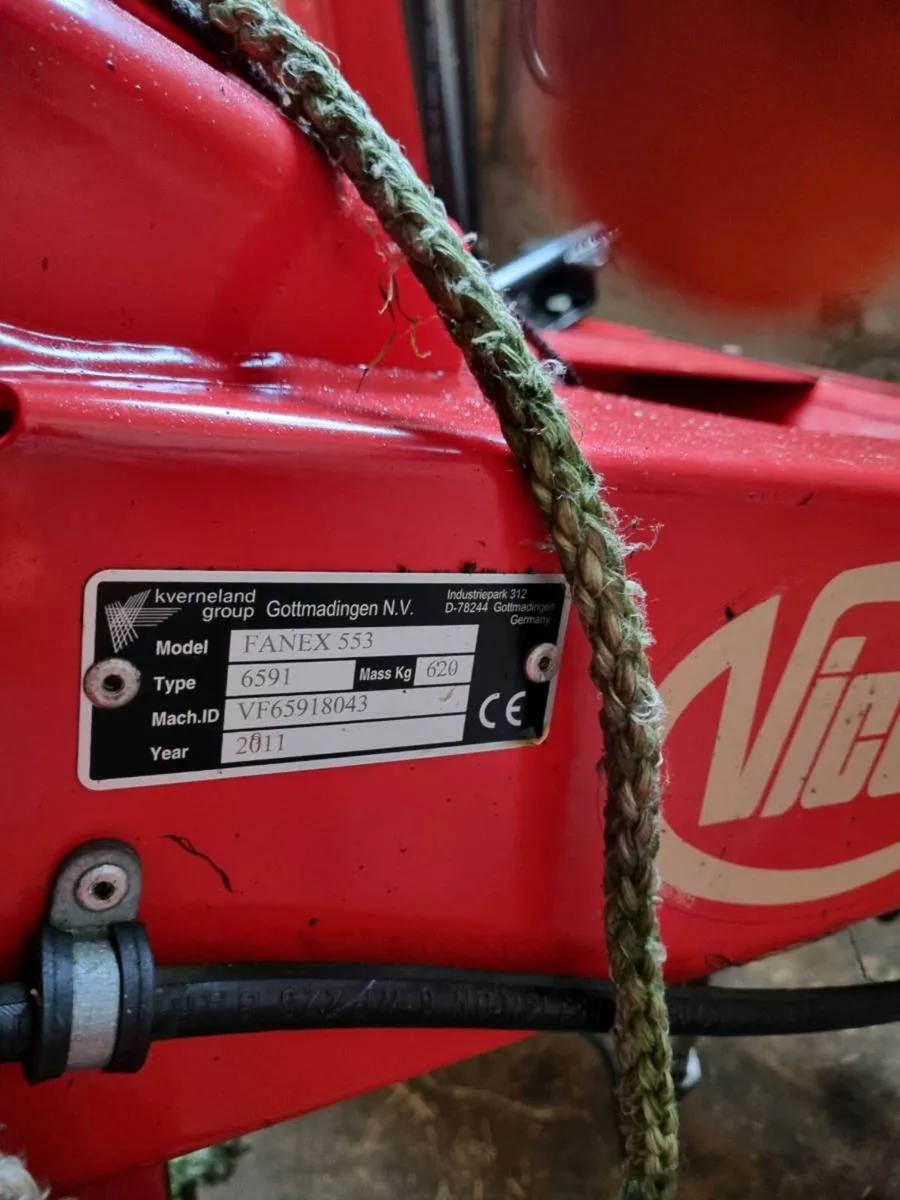 Vicon fanex 553 tedder - Image 2