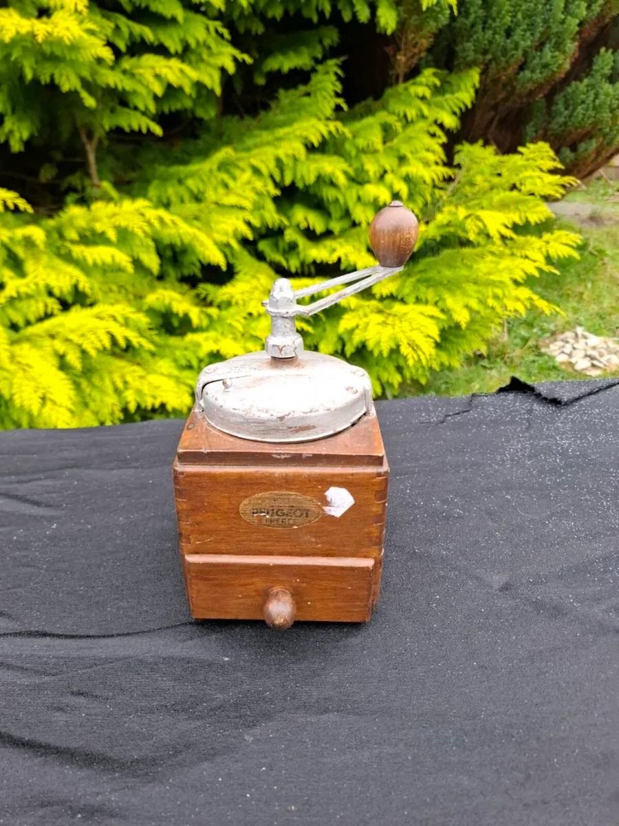 Peugeot antique coffee grinder - Image 1