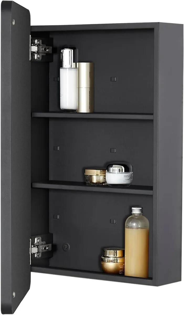 Mirror Medicine Cabinet for Bathroom - Metal - Image 1