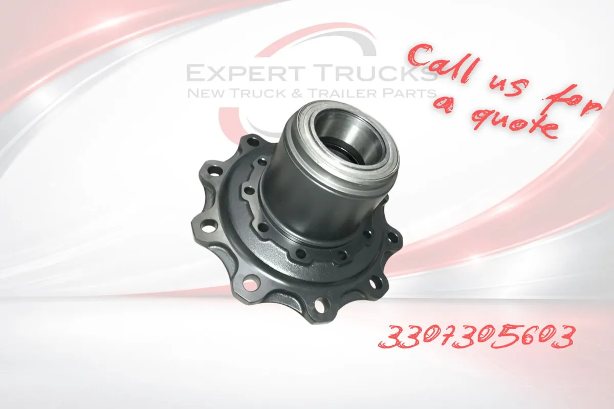 SAF SCHMITZ GENUINE WHEEL HUB C/W BEARING AND ABS