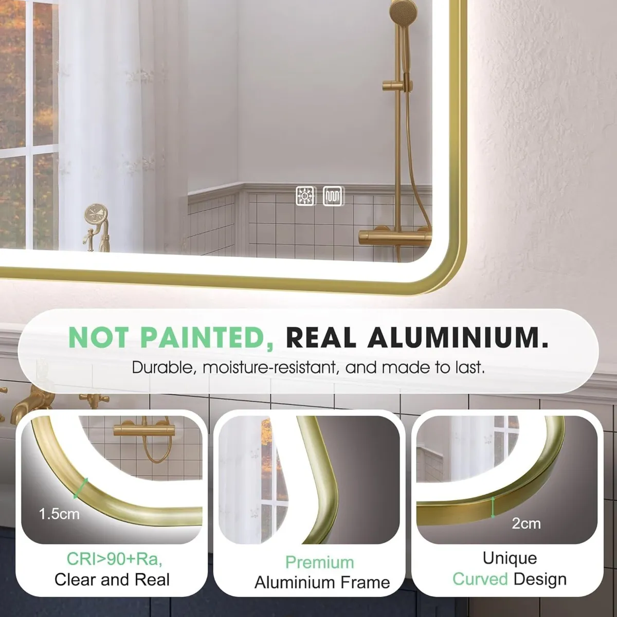 Bathroom-Mirror-with-LED-Lights 80x60cm Bathroom-L - Image 2