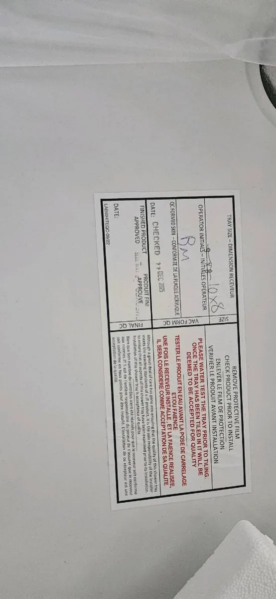 Shower tray - Image 3