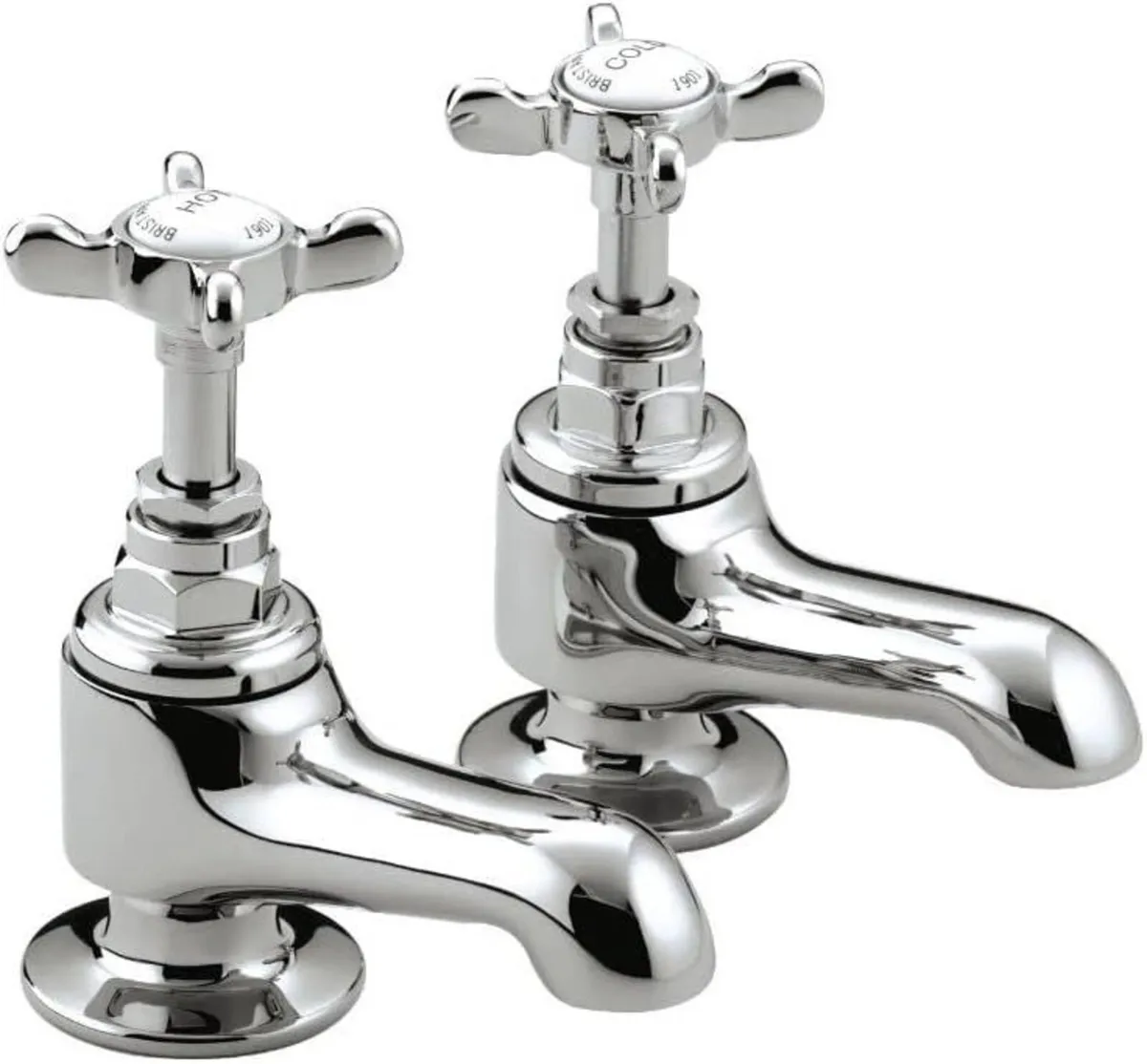 Bath Pillar Taps Traditional Shower for All - Image 1