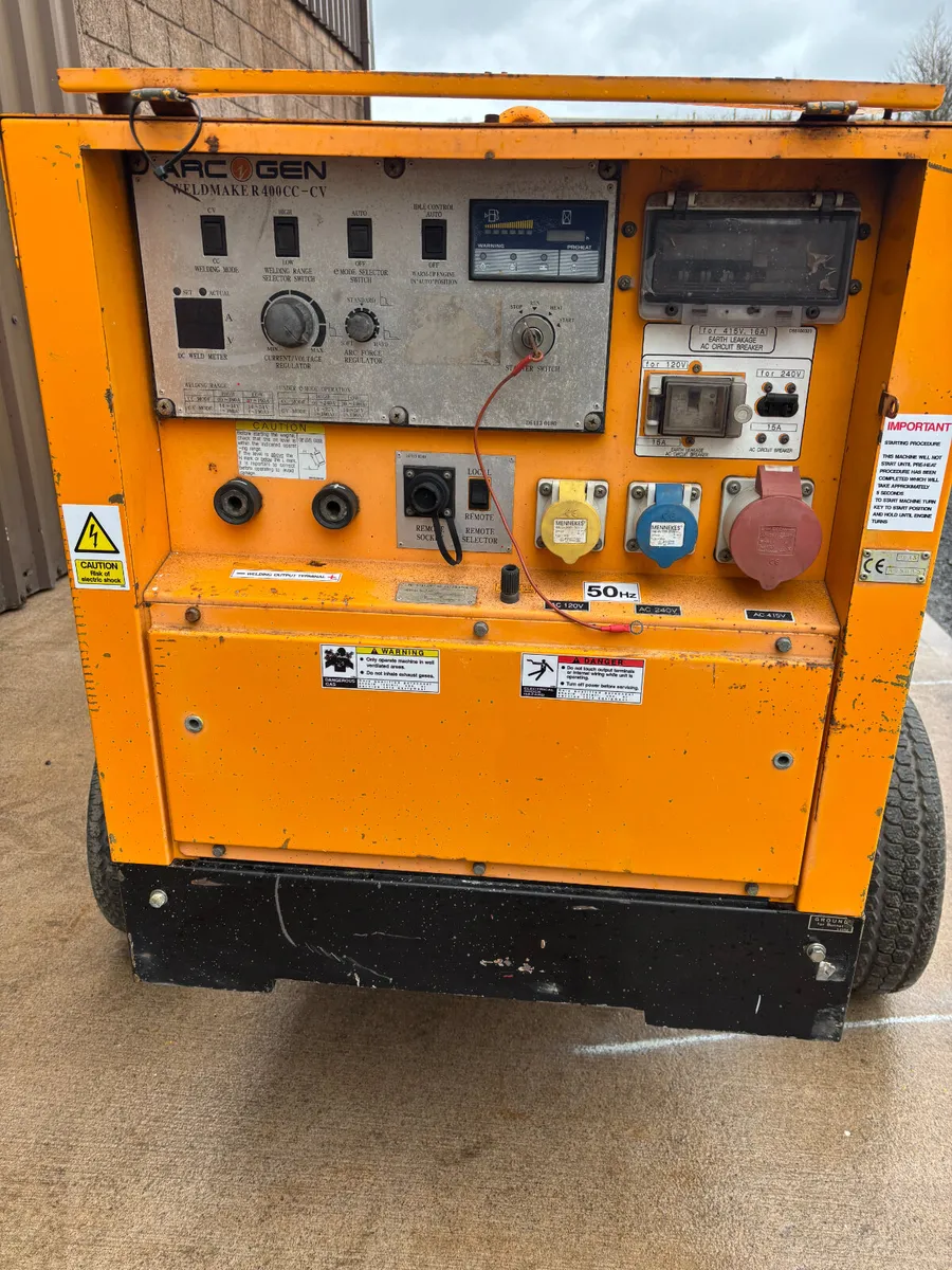 Arcgen Welder Generator  400CC-CV 3 Phase - Image 3