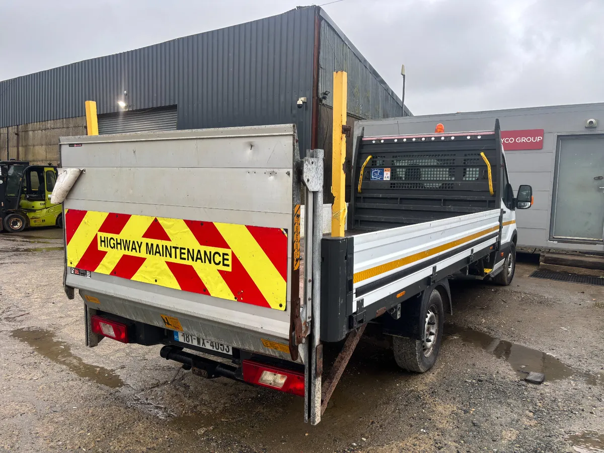 2018 Ford Transit Flatbed – Excellent Condition - Image 2