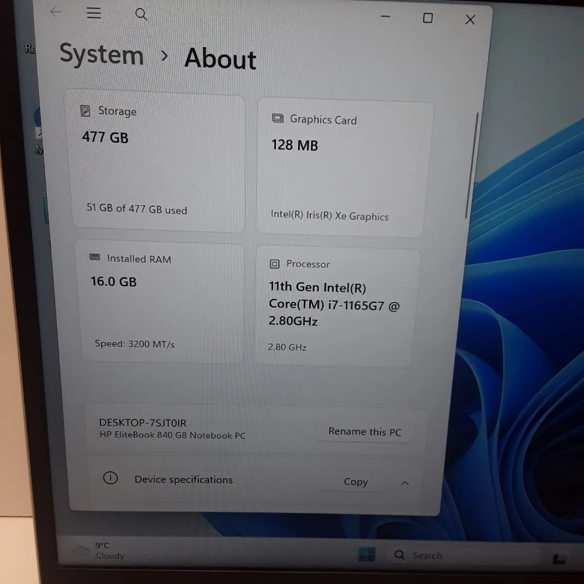 HP EliteBook 840 G8 Notebook | Intel Core i7-1165G - Image 3