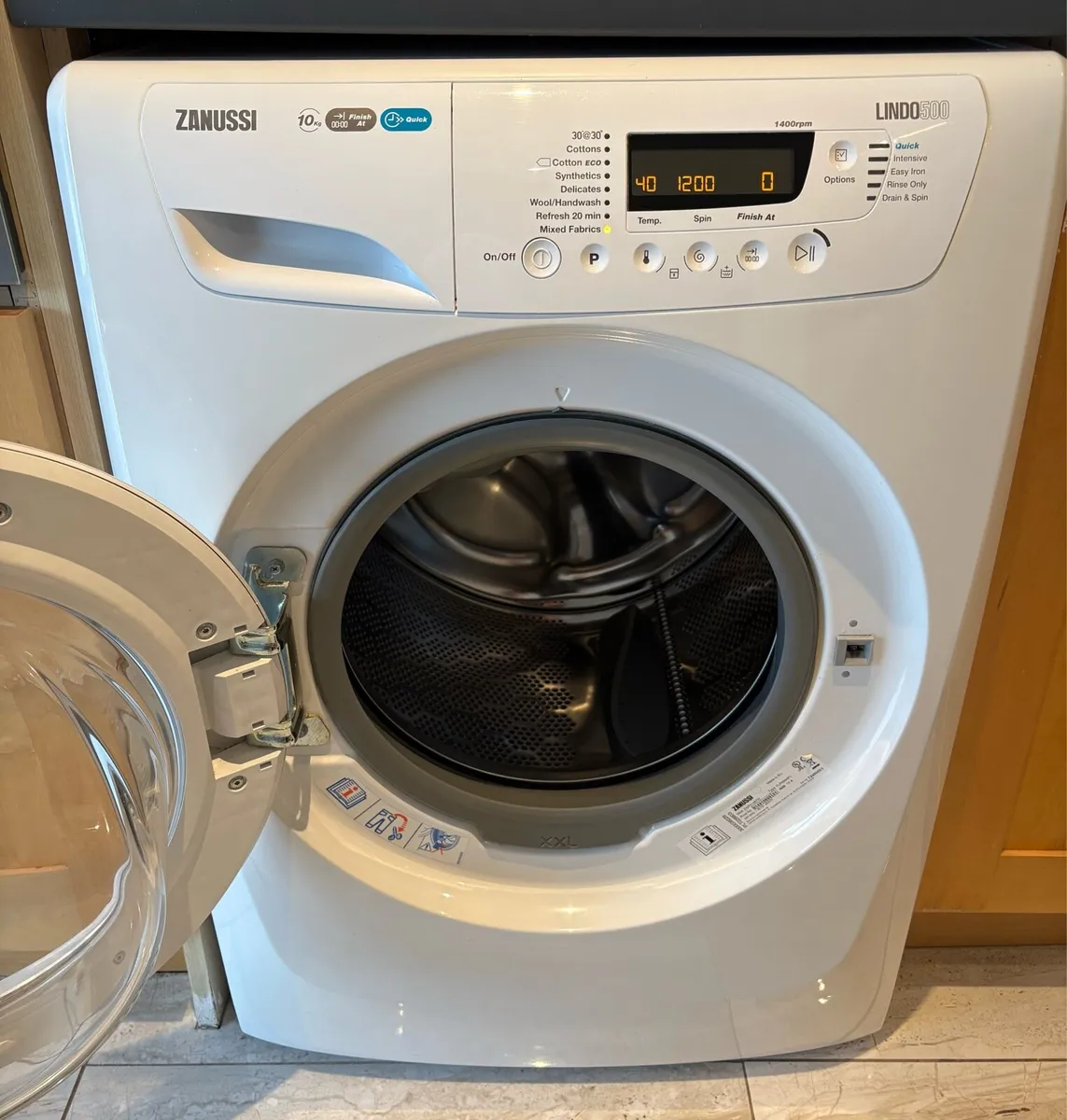Washing machine Zanussi 10kg - Image 3
