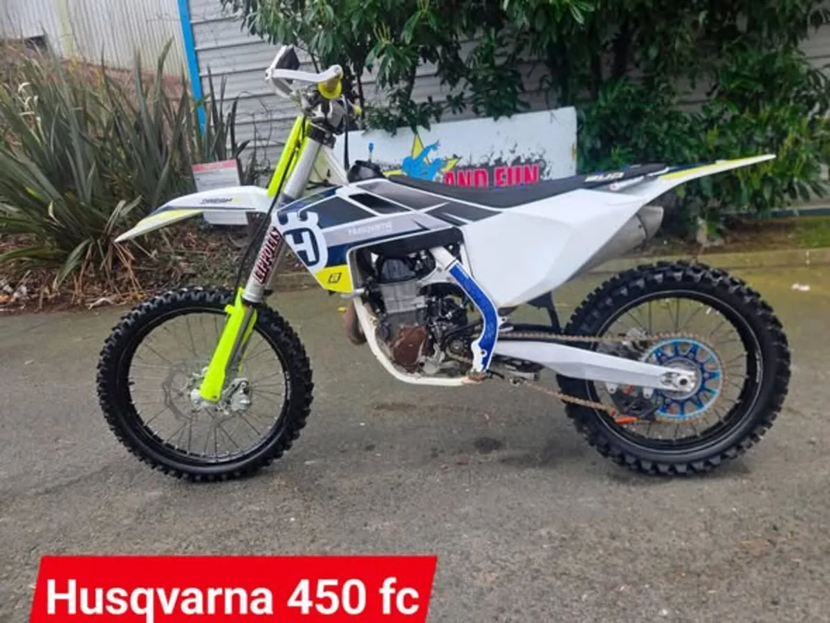 Stunning Husqvarna 450 fc DELIVERY/PARTX/EASYPAY - Image 1
