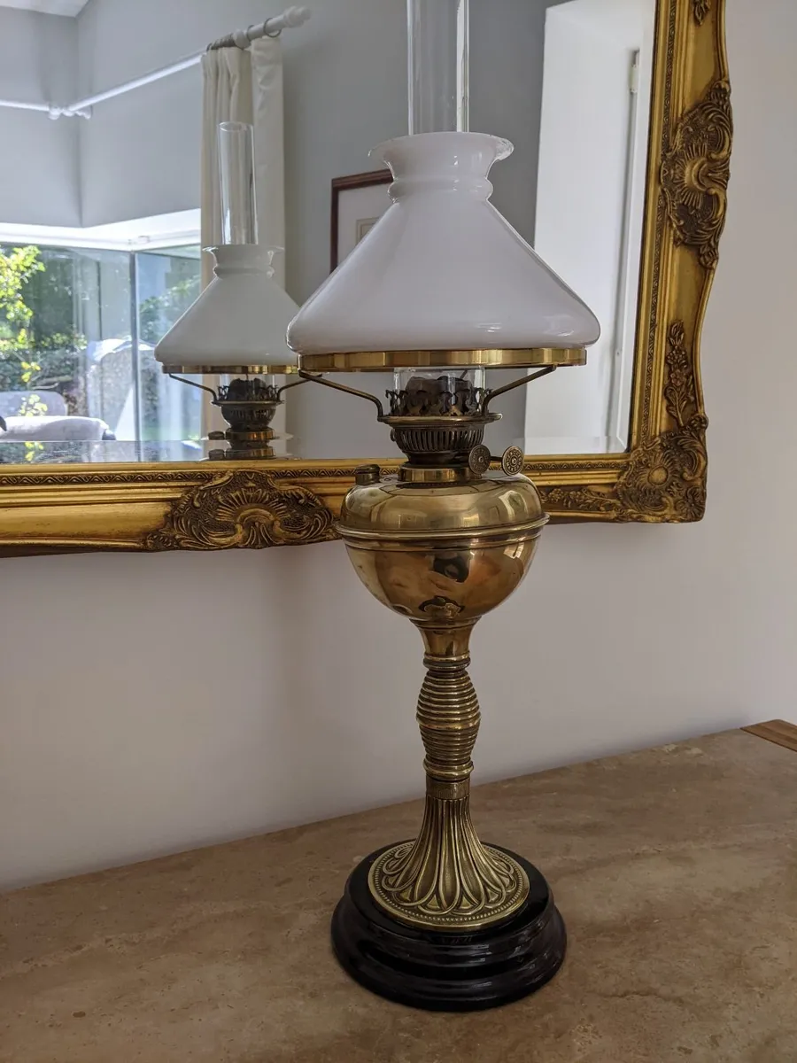Victorian Oil Lamp - Image 1